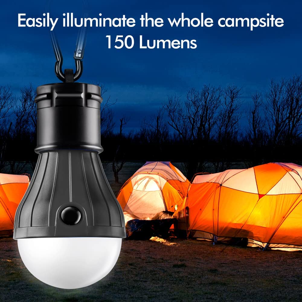 Cheap Goat Tents 4PCS Tent Lamp Portable LED Tent Light Emergency Lights LED Camping Bulb Light Equipment for Camping Hiking Backpacking Fishing   
